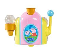 TOMY Toomies Peppa Pig Bubble Ice Cream Maker, Baby Bath Toy, Ice Cream Themed Bubble Making Toy, Kids Water Play Suitable For 18 Months, 2, 3 & 4 Year Old Boys & Girls
