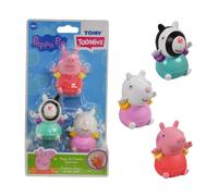 TOMY Toomies Peppa Pig & Friends E73413 - Giocattolo da bagno Peppa & Friends