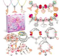 Tomylv Kit Braccialetti Fai da Te per Bambina 5-13 Anni, Giochi Crea Braccialetti, Idee Regalo Natale e Compleanno per Ragazze 6-9 Anni