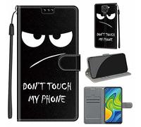 TOMYOU Cover per Xiaomi Redmi Note 9, rabbia