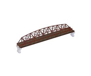 TomyTEC 032212 - Ponte per cancello modello ferroviario accessori - difficoltà 2 - rosso