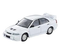 TomyTEC-1/64 Mitsubishi Lancer GSR Evo IV Bianco Modellino di Montaggio, Multicolore, m, 327349
