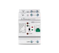TOMZN Interruttori Selettori Elettrici Automatici A Doppia Alimentazione Din Rail ATS L N 220V Piccoli 2P 63A TOQ6 PV