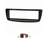 tomzz Audio 2408-017 Set di copertura radio compatibile con Citroen C1 Peugeot 107 nero con adattatore radio ISO