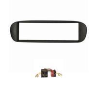 tomzz Audio 2414-037 Set copertura radio compatibile con Fiat Barchetta My.1995-2005 nero con adattatore radio ISO