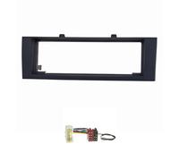 tomzz Audio 2437-005 Set copertura radio compatibile con Mitsubishi Colt Typ Z30 Bj.2004-2008 grigio scuro con adattatore radio ISO