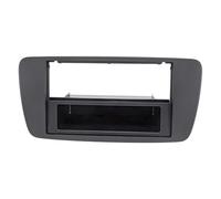 tomzz Audio 2449-019 Cornice radio compatibile con Seat Ibiza 6J 2008-2013 nero metallizzato opaco