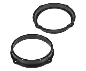 tomzz Audio 2803-021 Anelli per altoparlanti staffe adattatore compatibile con Audi A1 A3 A4 A5 A6 A7 A8 Q2 Q3 Q5 porta anteriore per altoparlanti DIN 200mm