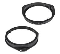 tomzz Audio 2808-005 Staffe adattatore anelli altoparlanti compatibili con Opel Astra H Corsa D E Signum Vectra Alfa Mito Giulietta Fiat Grande Punto Ducato 500 Ford KA Peugeot Boxer per altoparlan...
