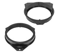 tomzz Audio 2808-007 Staffe di adattamento degli anelli degli altoparlanti compatibili con la porta anteriore di Citroen Berlingo II Peugeot Partner Tepee per altoparlanti DIN da 165 mm