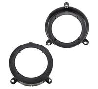tomzz Audio 2834-014 Anelli per altoparlanti Staffe di adattamento compatibili con Mercedes Classe C W203 Porta posteriore per altoparlanti DIN da 130 mm