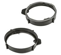 tomzz Audio 2834-024 Staffe adattatore anelli altoparlanti compatibili con Mercedes Classe A W176 Classe B W246 Classe E CLA GLK per altoparlanti DIN 165mm