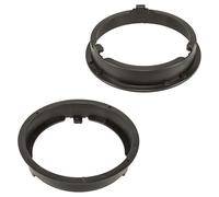 tomzz Audio 2837-000-1 Anelli per altoparlanti Staffe di adattamento compatibili con Mitsubishi ASX Mirage Space Star Outlander Pajero per altoparlanti DIN da 165 mm