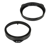 tomzz Audio 2839-005 Anelli per altoparlanti staffe adattatore compatibile con Opel Astra F G Calibra Omega B Vectra B Zafira A B porta anteriore per 165 millimetri altoparlanti DIN