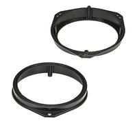 tomzz Audio 2839-009 Anelli per altoparlanti staffe adattatore compatibile con Opel Corsa B C Tigra Meriva Vivaro Combo porta anteriore per 165 millimetri altoparlanti DIN