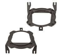 tomzz Audio 2839-012 Anelli per altoparlanti staffe adattatore compatibile con Opel Corsa B C Tigra pannello laterale posteriore per altoparlanti DIN 130mm