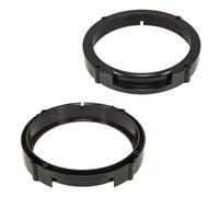 tomzz Audio 2849-001 Anelli per altoparlanti staffe adattatore compatibile con Seat Ibiza 6L Leon 1P porta anteriore e porta posteriore per altoparlanti DIN 165mm