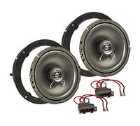 tomzz Audio 4057-006 Kit di installazione degli altoparlanti compatibile con VW Golf 4 5 6 7 Polo Passat Up Amarok Jetta Lupo Eos 165mm sistema coassiale TA16.5-Pro