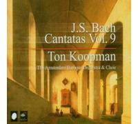 Ton Koopman Cantatas Vol. 9 (Koopman, Amsterdam Baroque Orchestra) (CD) Album