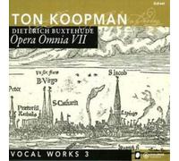Ton Koopman Opera Omnia Vii - Vocal Works 3 (Koopman) (CD) Album