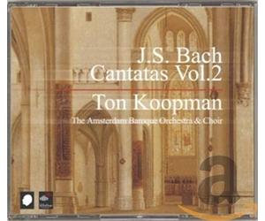 Ton & The Amsterdam Baroque Orch Cantatas Vol. 2 (Koopman, Amsterdam Baroq (CD)