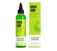 TONBAO Sapone verde per tatuaggi, sapone verde ultra concentrato, 120 ml, per la cura professionale dei tatuaggi e dei piercing e la pulizia della pelle, vegano