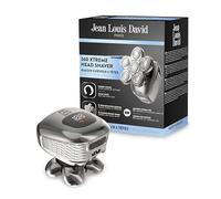 Jean Louis David - Rasoio per capelli a 6 teste, flessibile, a 360 gradi, taglio corto uniforme, ideale per calve batteria, agli ioni di litio, grande durata, manutenzione e rasatura da uomo
