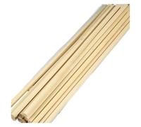 Tondini in legno, Bastoncini di legno for lavori artigianali, 3 mm di diametro, diverse misure, confezione da 40 for progetti fai da te(3mmx20cm-40 Pcs)