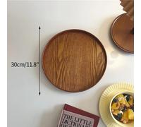 Tondo IN Legno Vassoio Snack Piastra Minuteria Display Per Cucina Contatore Top