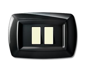 TONDO' PLACCA MOD MAGIC PLAST 2P RAVVIC NERA PZ 10
