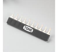 TONE BTTH10S Security Torx Bit Set 10 pezzi antimanomissione unità antifurto ...