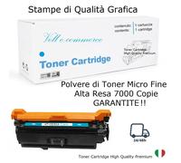 Tone CE251A 504A Cyano Compatibile con HP Colorjet CP 3525 CM 3530 7K