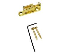 Tone Electric Guitar Bridge Providing Bright Sound Metal Texture for Rock Blues and Various Genres Adjustable Bridge