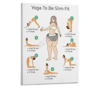 Tone Up With Yoga Poster Beginner Friendly Slimming Plan