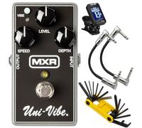 Tonebird MXR M68 Uni-Vibe Chorus Vibrato - Pedale per effetti per chitarra elettrica, con kit di strumenti per chitarra Groovetech, 2 cavi patch e accordatore cromatico True Tune