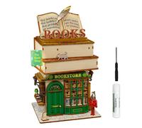 Tonecheer 3D Puzzle Box for Adults, Miniature DIY Dollhouse Kit Creative Wooden