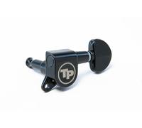 Tonepros GKS70K-B Sintonizzatore con 18:1 Gear Ratio and "Small Kidney" Style Button - Guitar Machine Heads, 7 in line - Nero