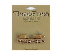TonePros TPFR G - Monopattino metric Tune-O-Matic con cuscinetti a sfera, misura grande, colore: Oro