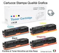 Toner 045H Compatibili 4 Colori per Canon I-Sensys LBP 631 632 LBP 633 LBP 634