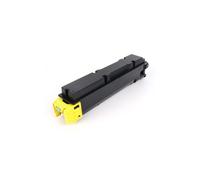 Toner 5020Y giallo compatibile 1T02YJAUT0 + vaschetta per Utax, Triumph-Adler P-