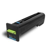 TONER 72K20C0 CIANO COMPABILE PER LEXMARK CS820,CX820,CX825,CX860de,dte,dtfe C72