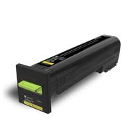 TONER 72K20Y0 GIALLO COMPABILE PER LEXMARK CS820,CX820,CX825,CX860de,dte,dtfe C7