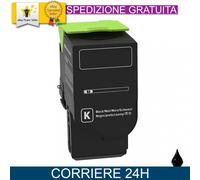 Toner 78C20K0 Nero per Lexmark Compatibile