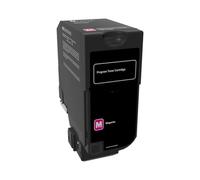 Toner 78C2XM0 magenta Alta capacità compatibile per LEXMARK CS421,CS521,CS622,CX