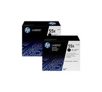 Toner alta capacità 55X HP nero Conf. 2 - CE255XD