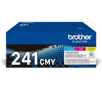 Brother TN-241CMY cartuccia toner 3 pz Originale Ciano, Magenta, Giallo
