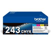 Brother TN-243CMYK cartuccia toner 1 pz Originale Nero, Ciano, Magenta, Giallo