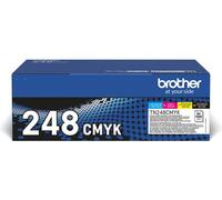 Brother TN-248VAL cartuccia toner 4 pz Originale Nero, Ciano, Magenta, Giallo