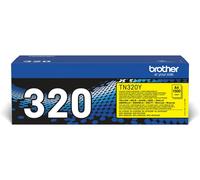Brother tn-320y cartuccia toner 1 pz originale giallo