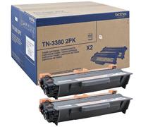 Brother TN-3380TWIN cartuccia toner 2 pz Originale Nero [TN3380TWIN]